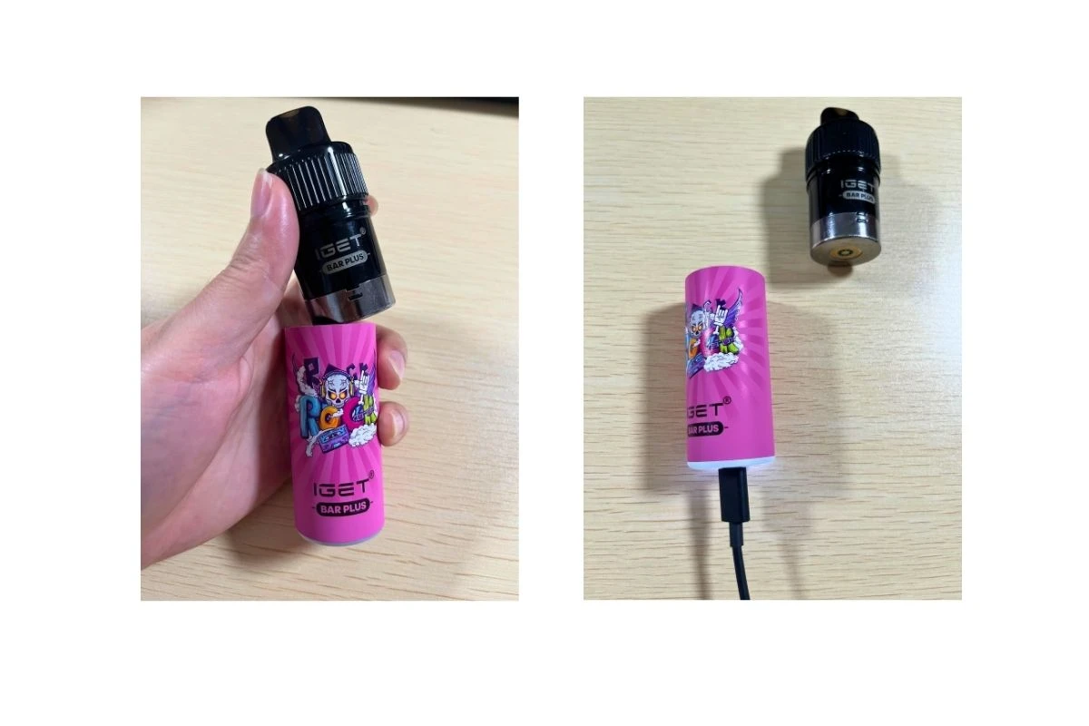how to recharge iget bar pro